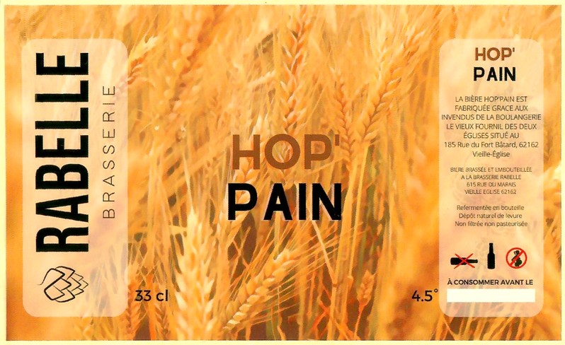 Etiquette BRASSERIE RABELLE 29