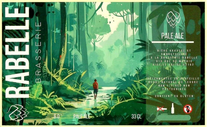 Etiquette BRASSERIE RABELLE 30