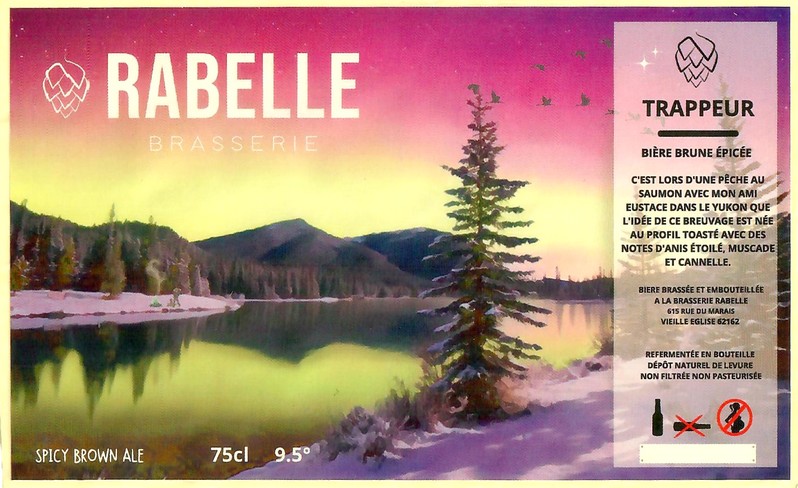 Etiquette BRASSERIE RABELLE 37