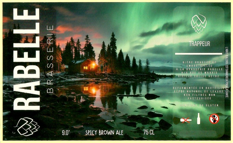 Etiquette BRASSERIE RABELLE 39