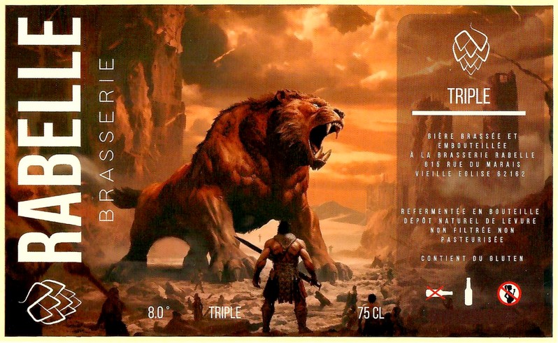 Etiquette BRASSERIE RABELLE 41