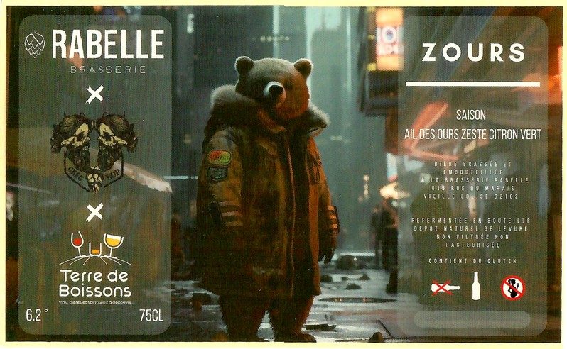 Etiquette BRASSERIE RABELLE 42