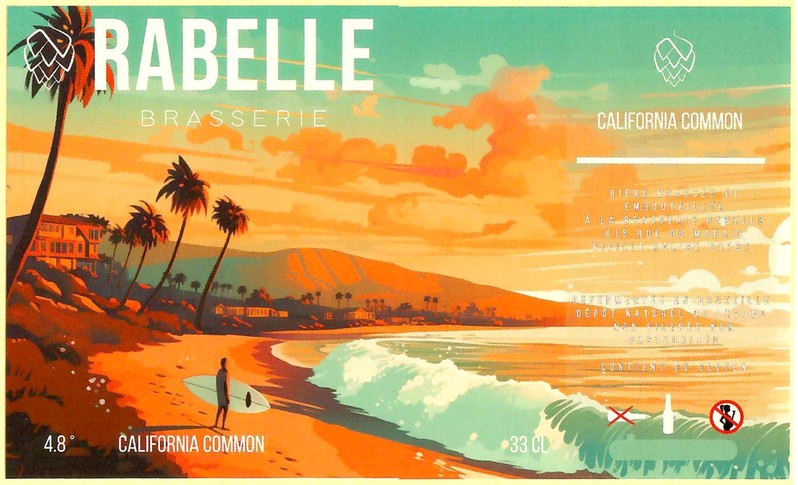 Etiquette BRASSERIE RABELLE 43