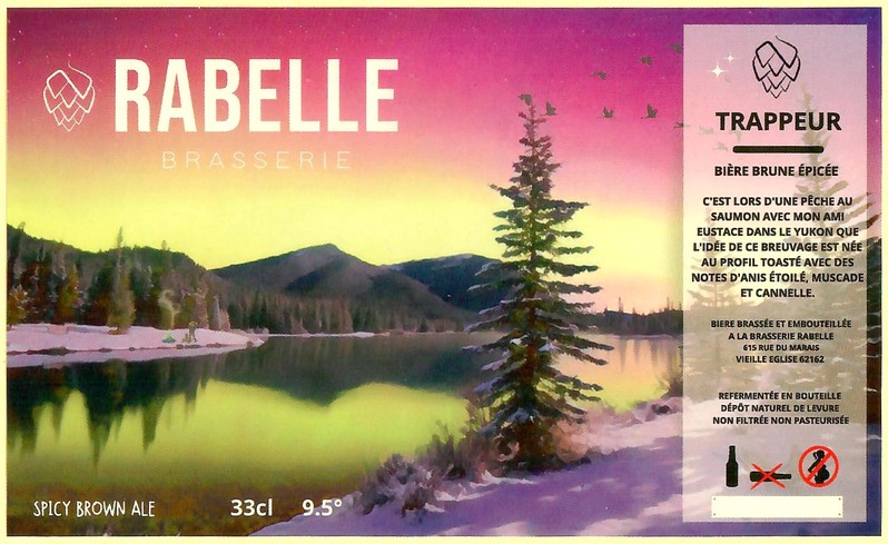 Etiquette BRASSERIE RABELLE 44