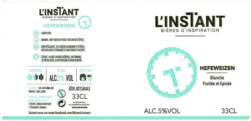 Etiquette BRASSERIE RABOURDIN 02