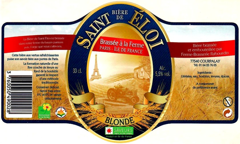 Etiquette BRASSERIE RABOURDIN 06