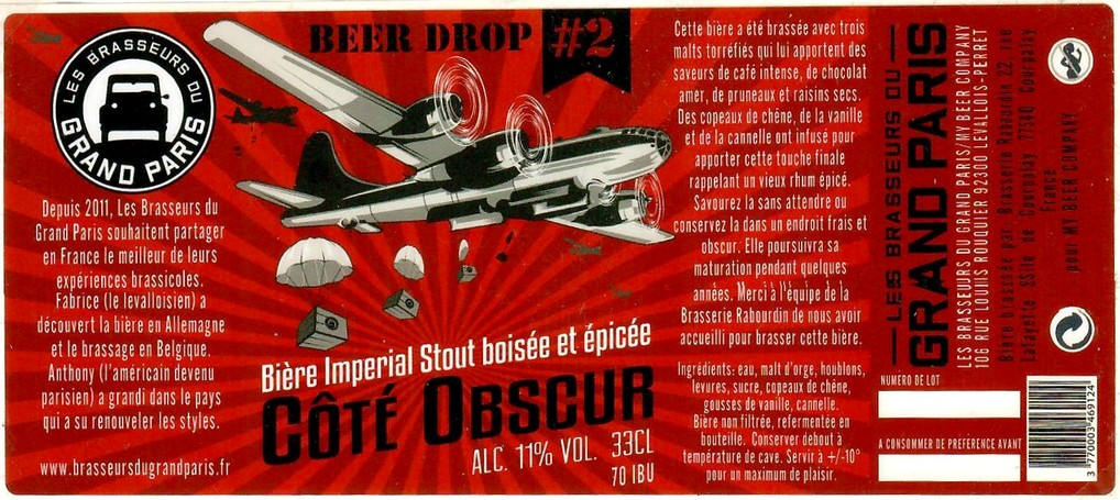 Etiquette BRASSERIE RABOURDIN 26