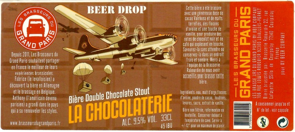 Etiquette BRASSERIE RABOURDIN 39