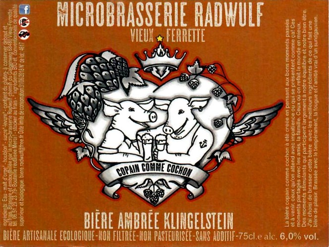 etiquette BRASSERIE RADWULF 01