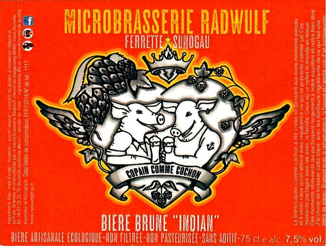 etiquette BRASSERIE RADWULF 07