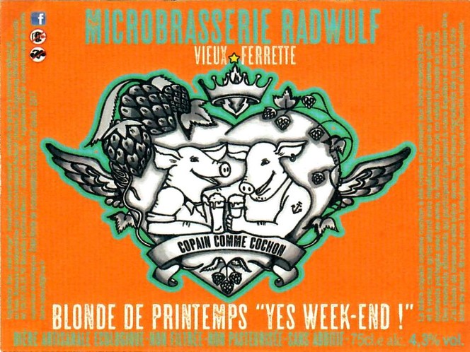 etiquette BRASSERIE RADWULF 08