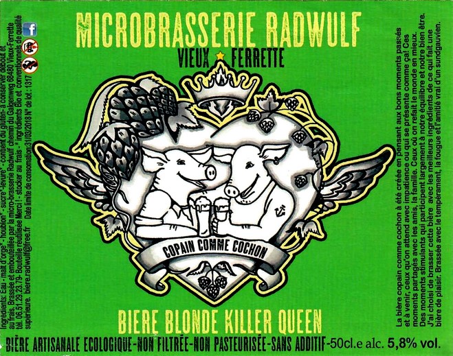 etiquette BRASSERIE RADWULF 10