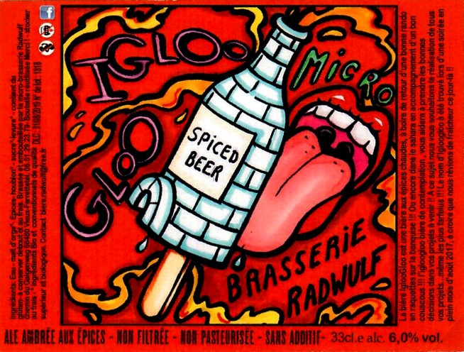 etiquette BRASSERIE RADWULF 12