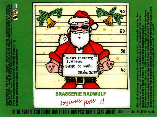 etiquette BRASSERIE RADWULF 14