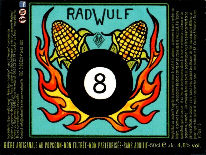 etiquette BRASSERIE RADWULF 22