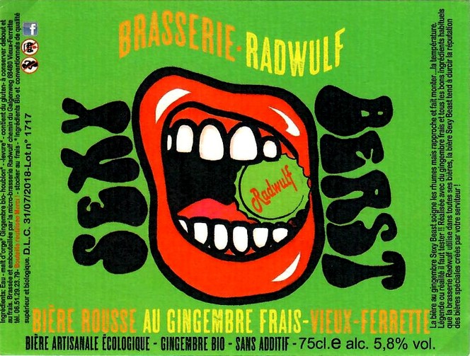 etiquette BRASSERIE RADWULF 24