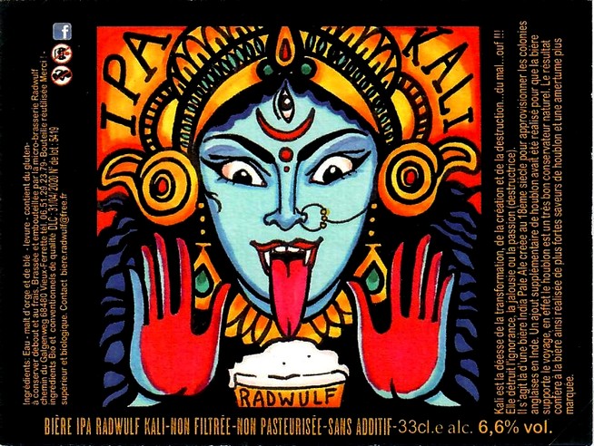 etiquette BRASSERIE RADWULF 26