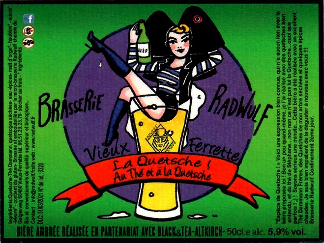 etiquette BRASSERIE RADWULF 31