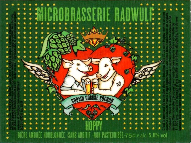 etiquette BRASSERIE RADWULF 32