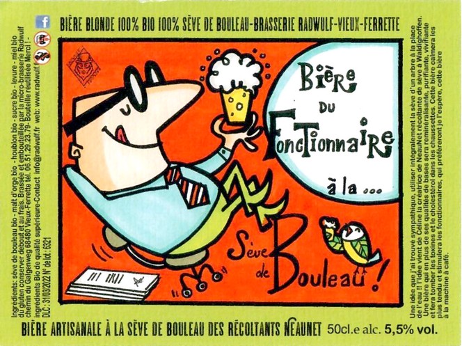 Etiquette BRASSERIE RADWULF 35