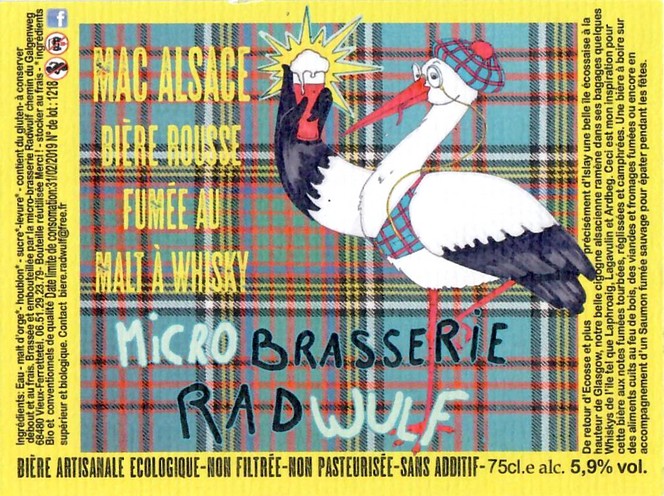 etiquette BRASSERIE RADWULF 41