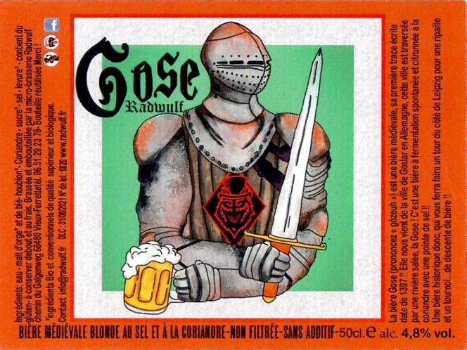 Etiquette BRASSERIE RADWULF 46