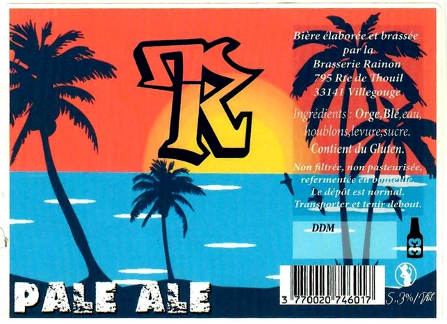 etiquette BRASSERIE RAINON 02