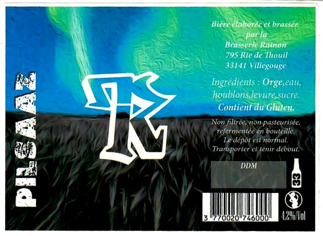 etiquette BRASSERIE RAINON 04