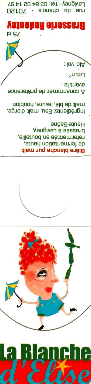 Etiquette BRASSERIE REDOUTEY 03