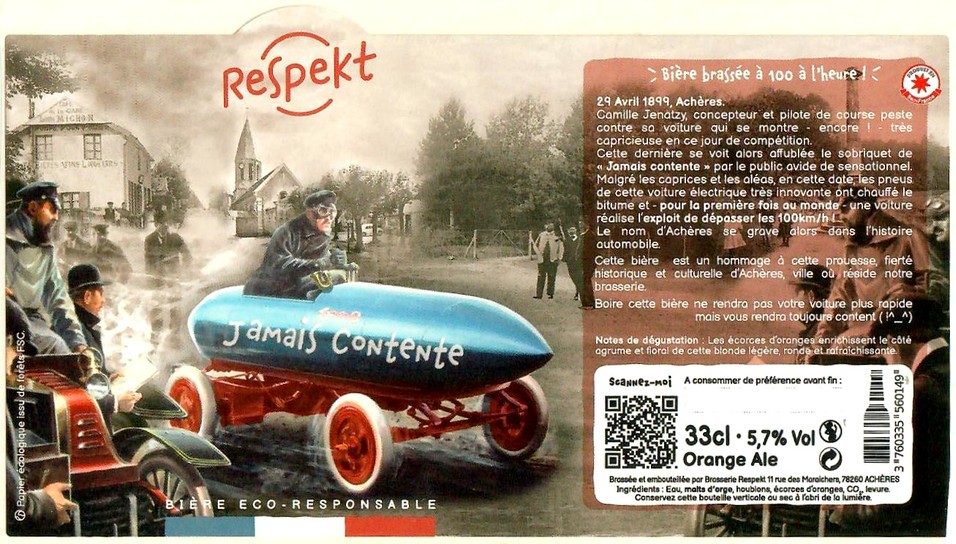 Etiquette BRASSERIE RESPEKT 06