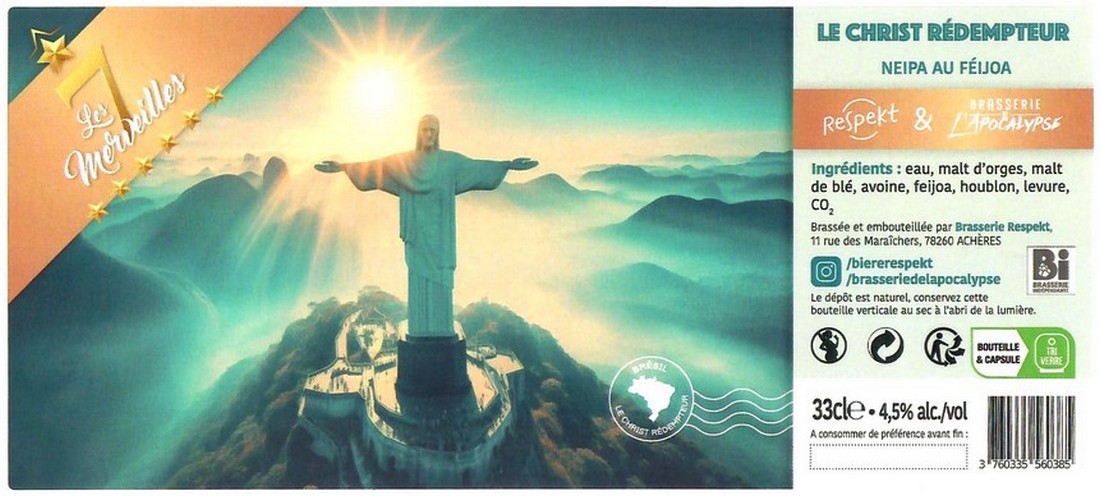 Etiquette BRASSERIE RESPEKT 14