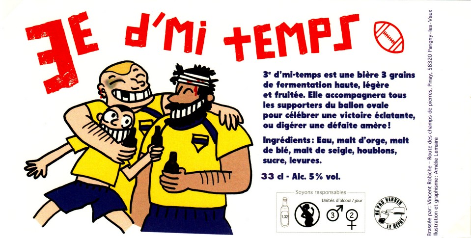 etiquette BRASSERIE ROBICHE 12