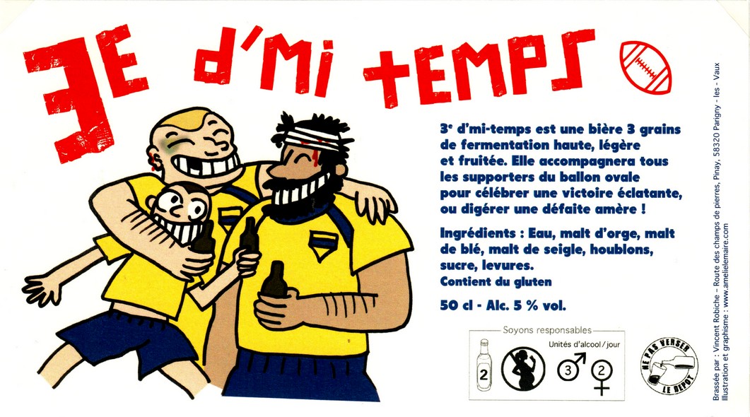 etiquette BRASSERIE ROBICHE 13