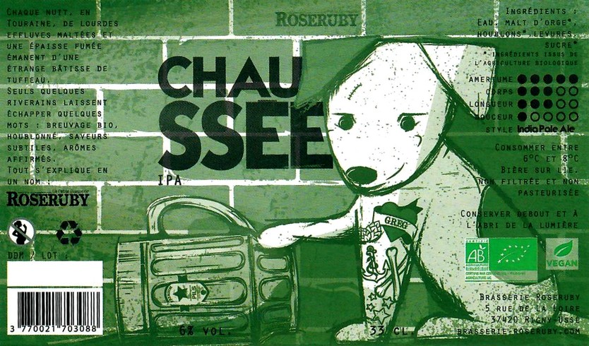 Etiquette BRASSERIE ROSERUBY 07