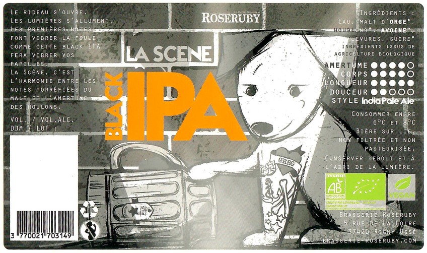 Etiquette BRASSERIE ROSERUBY 22