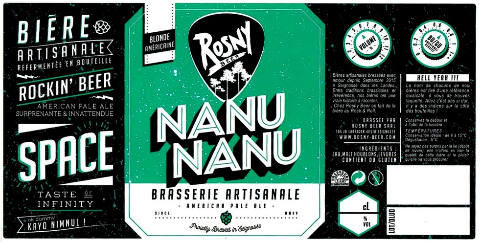 etiquette BRASSERIE ROSNY 08