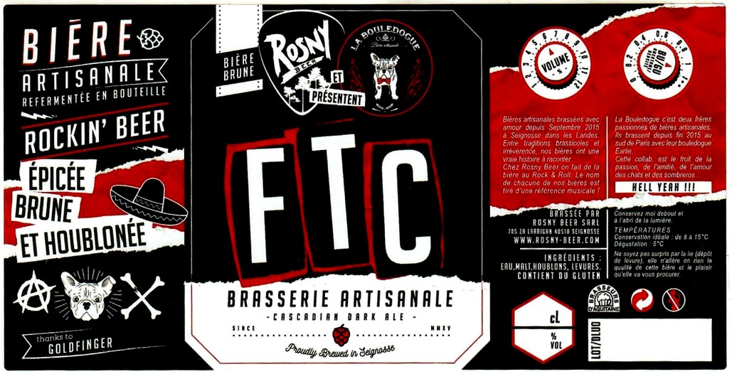 etiquette BRASSERIE ROSNY 14