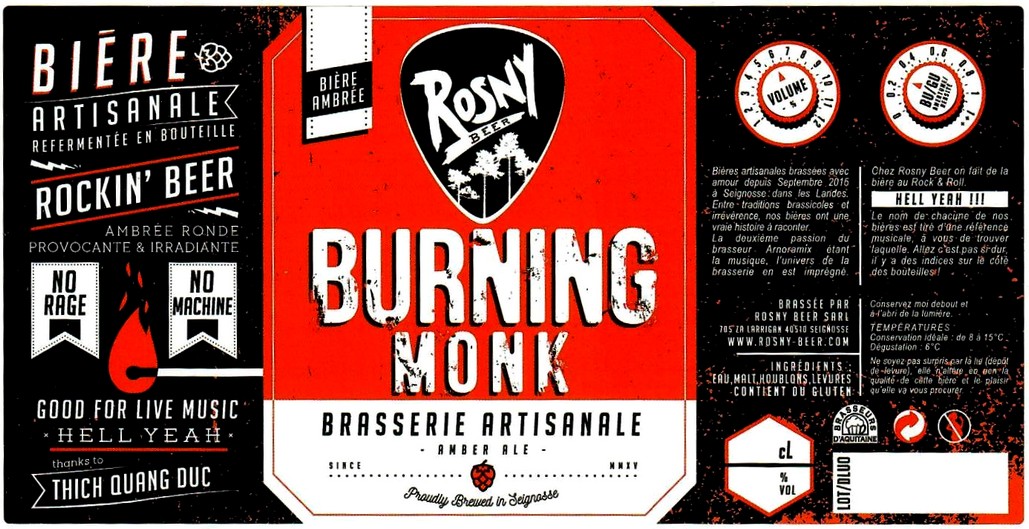 etiquette BRASSERIE ROSNY 17