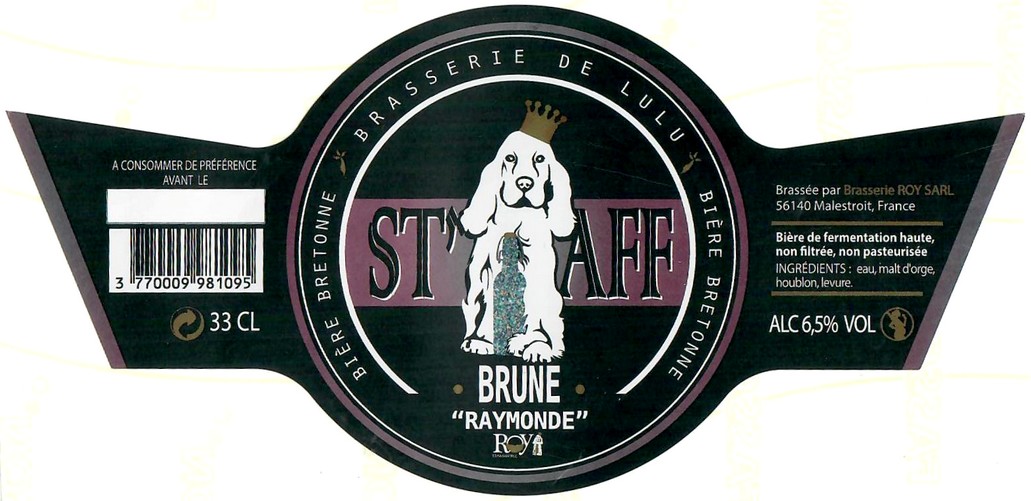 Etiquette BRASSERIE ROYMALESTROIT 03