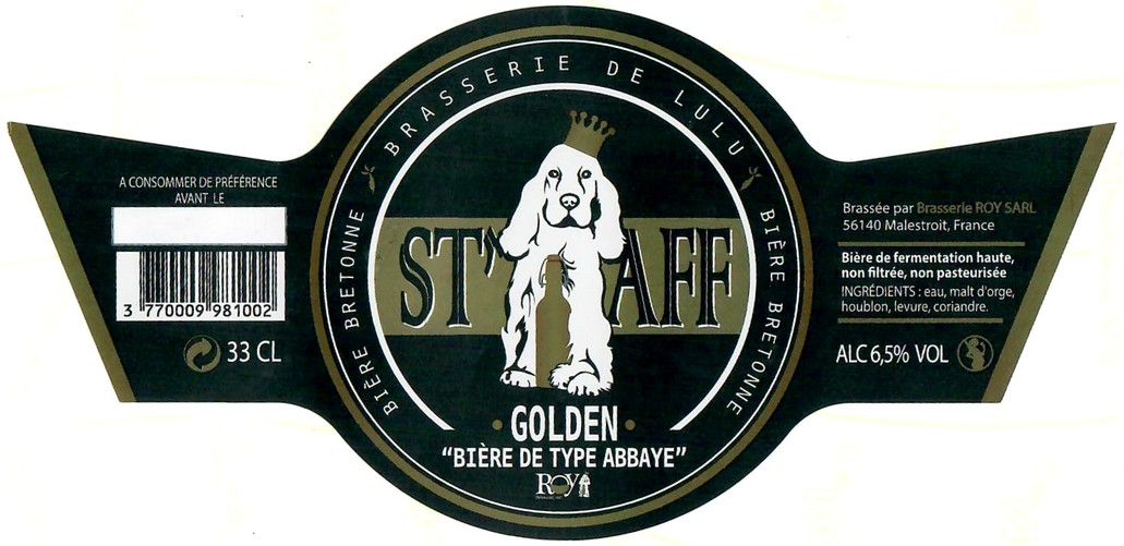 Etiquette BRASSERIE ROYMALESTROIT 05