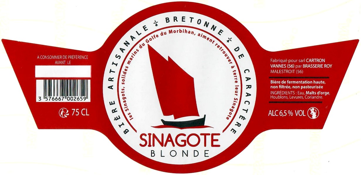 Etiquette BRASSERIE ROYMALESTROIT 18