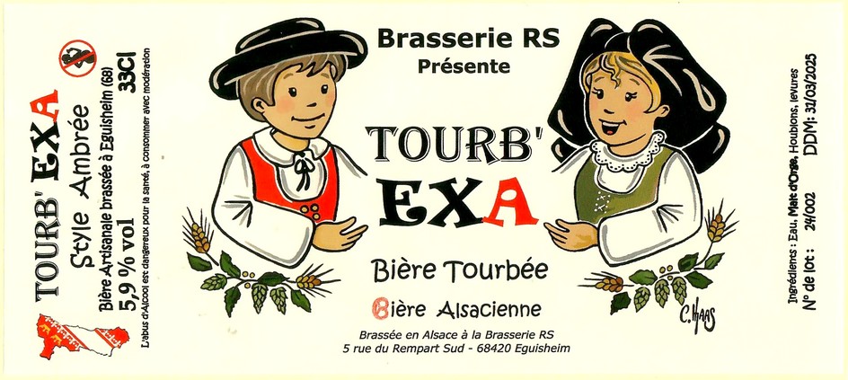 Etiquette BRASSERIE RS 14