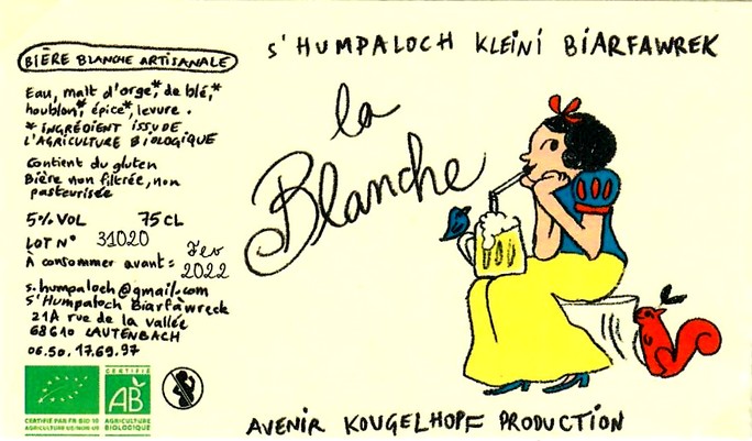 etiquette BRASSERIE S HUMPALOCH 31