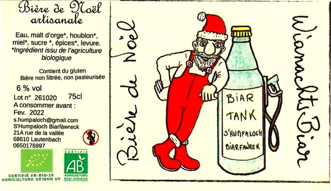 etiquette BRASSERIE S HUMPALOCH 38