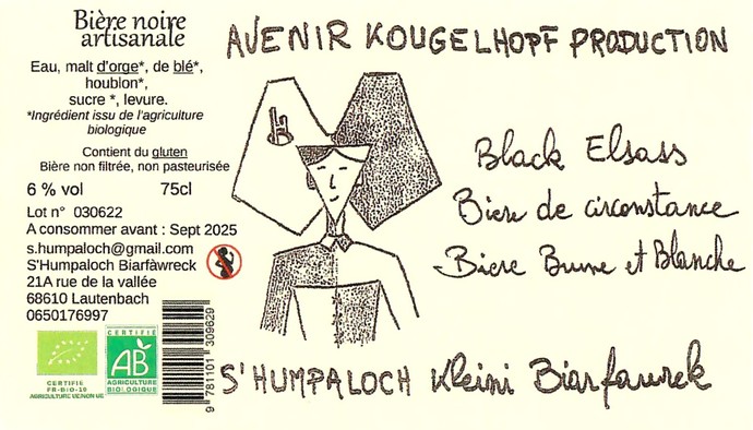 Etiquette BRASSERIE S'HUMPALOCH 45