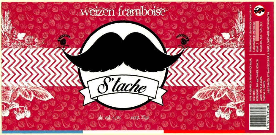 Etiquette BRASSERIE S'TACHE 01