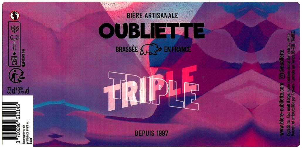 etiquette BRASSERIE SAB 106