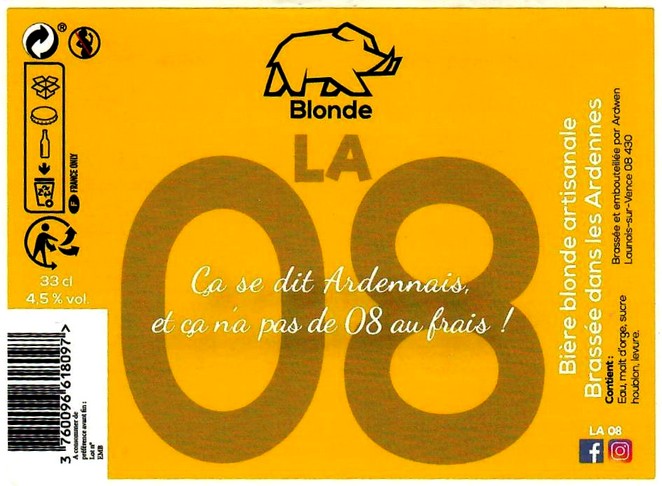 etiquette SOCIETE ARDENNAISE DE BRASSERIES 70