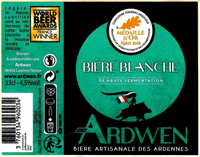 etiquette BRASSERIE SAB 93