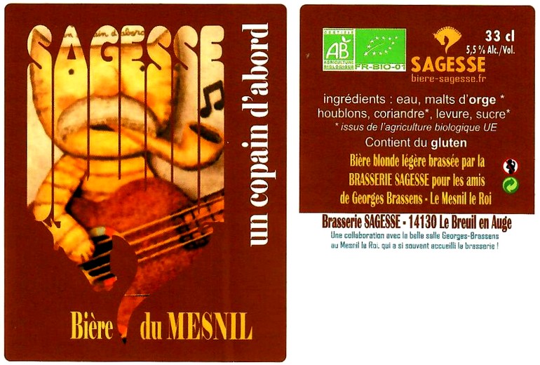 etiquette BRASSERIE SAGESSE 12